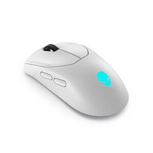 Alienware Tri-Mode AW720M Wireless Gaming Mouse, Optical Sensor, Lunar Light